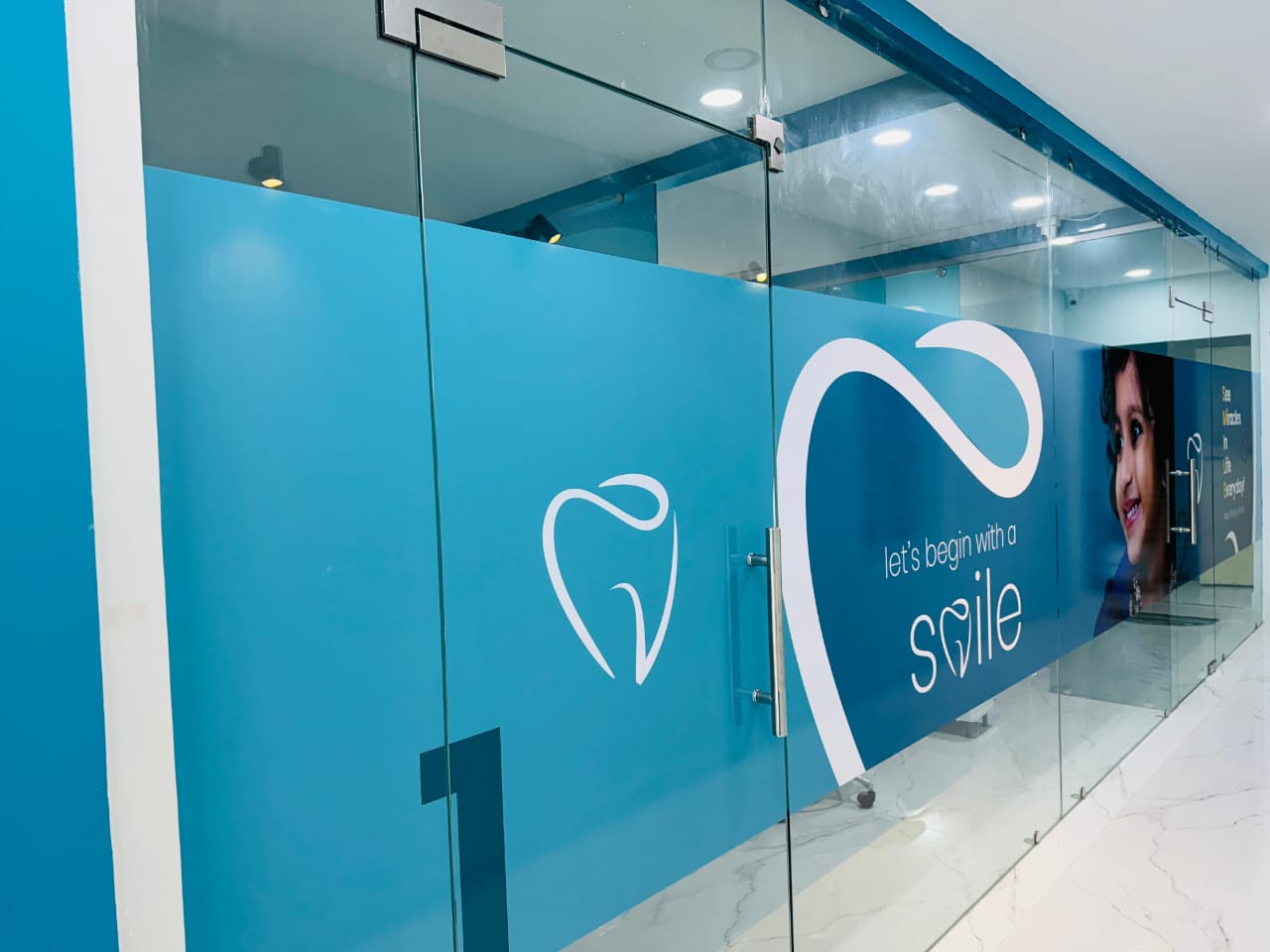 Sri Vaikha clinic entrance signage